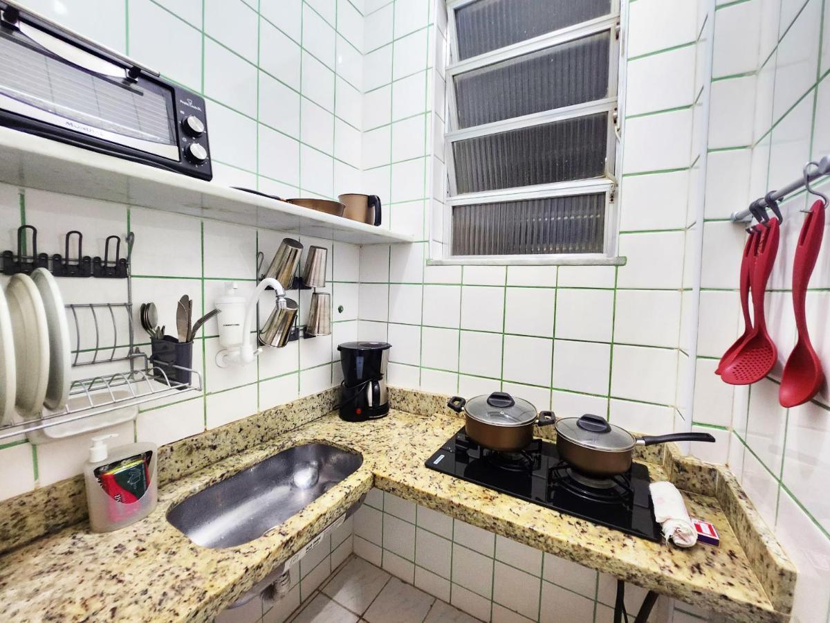 Studio Com Vista Da Praia Ar, Wi-Fi Tc501 ริโอเดจาเนโร ภายนอก รูปภาพ