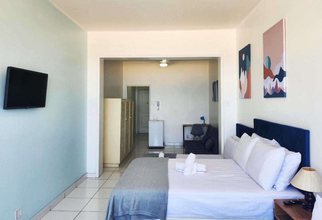 Studio Com Vista Da Praia Ar, Wi-Fi Tc501 ริโอเดจาเนโร ภายนอก รูปภาพ